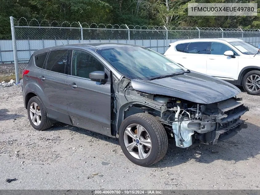 2014 Ford Escape Se VIN: 1FMCU0GX4EUE49780 Lot: 40609750