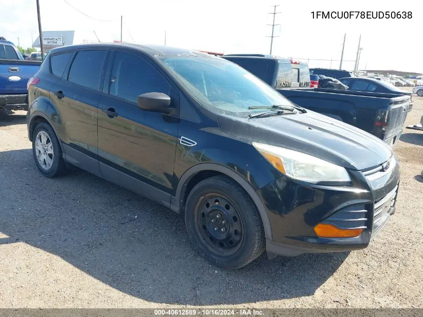 2014 Ford Escape S VIN: 1FMCU0F78EUD50638 Lot: 40612589