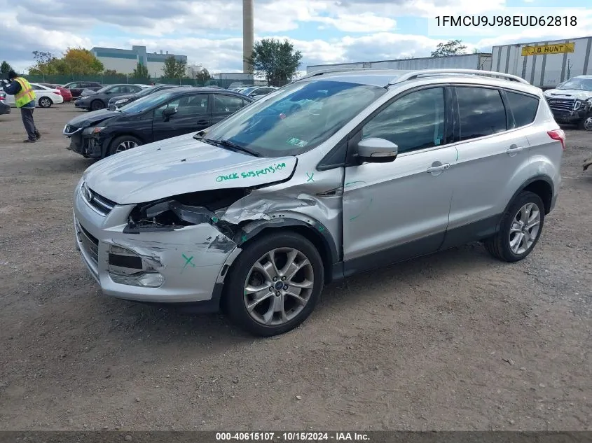 2014 Ford Escape Titanium VIN: 1FMCU9J98EUD62818 Lot: 40615107