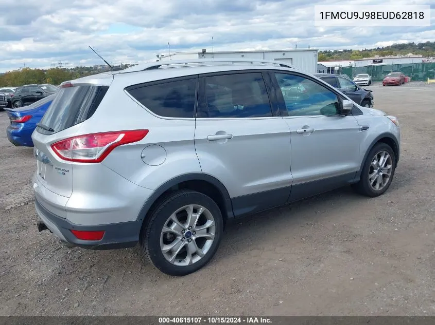 2014 Ford Escape Titanium VIN: 1FMCU9J98EUD62818 Lot: 40615107