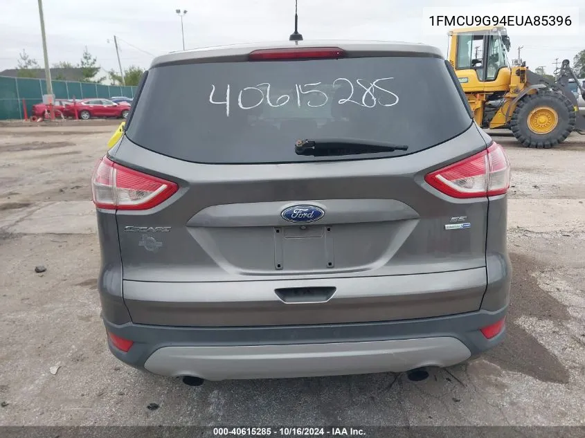 2014 Ford Escape Se VIN: 1FMCU9G94EUA85396 Lot: 40615285