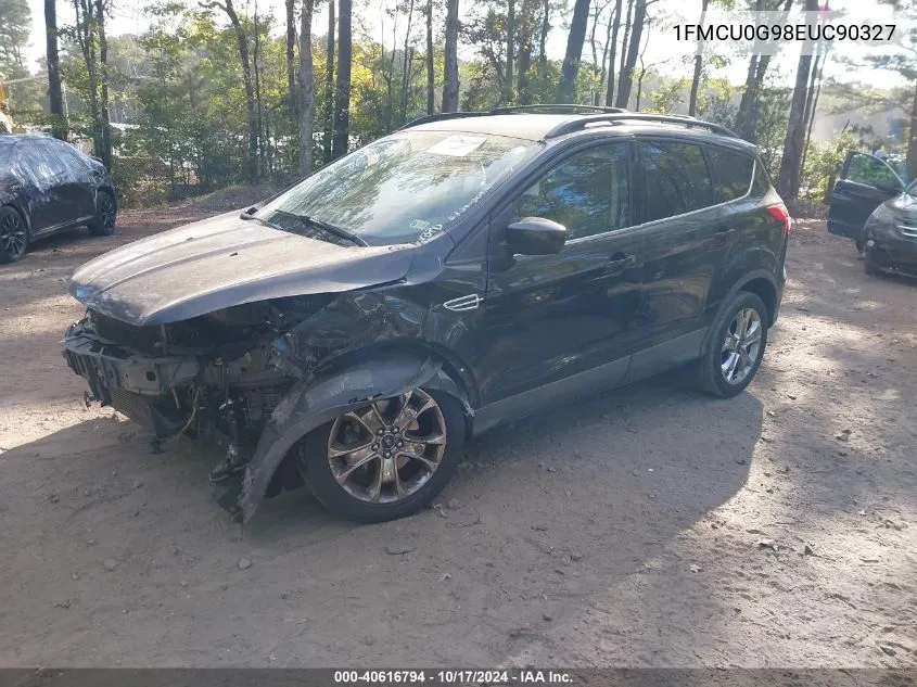 2014 Ford Escape Se VIN: 1FMCU0G98EUC90327 Lot: 40616794