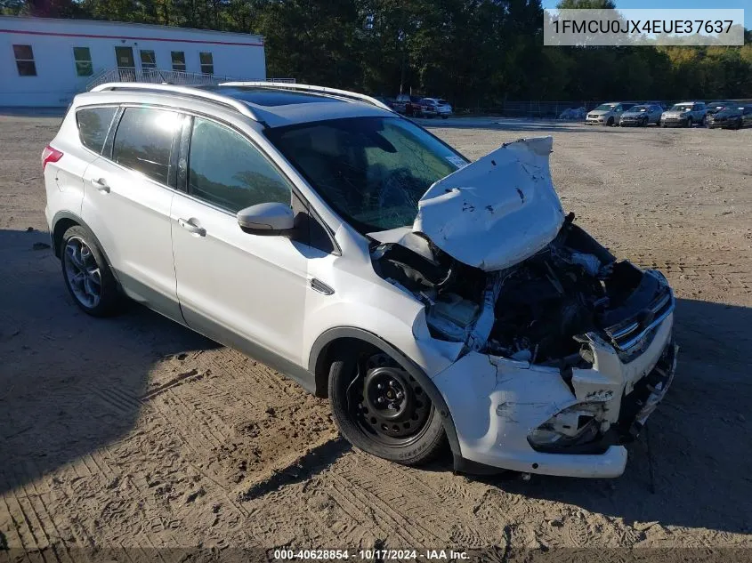 2014 Ford Escape Titanium VIN: 1FMCU0JX4EUE37637 Lot: 40628854