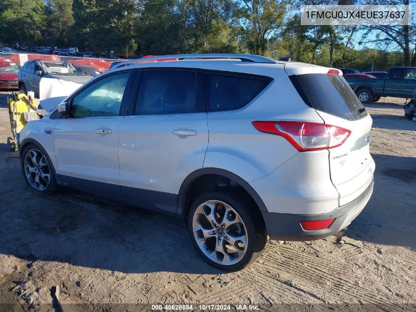 2014 Ford Escape Titanium VIN: 1FMCU0JX4EUE37637 Lot: 40628854