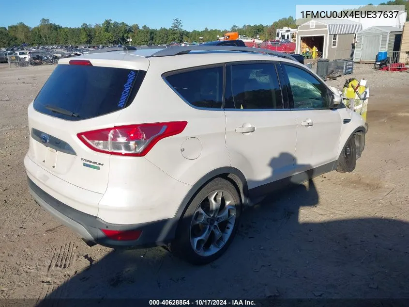 2014 Ford Escape Titanium VIN: 1FMCU0JX4EUE37637 Lot: 40628854