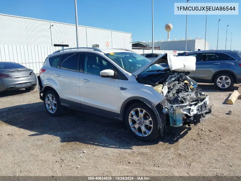 2014 Ford Escape Titanium VIN: 1FMCU0JX5EUA86544 Lot: 40634825