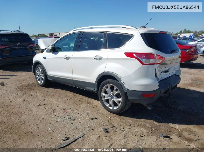 2014 Ford Escape Titanium VIN: 1FMCU0JX5EUA86544 Lot: 40634825