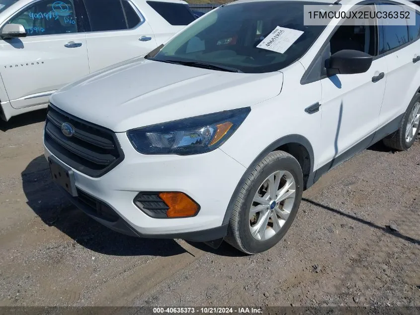 2014 Ford Escape Titanium VIN: 1FMCU0JX2EUC36352 Lot: 40635373