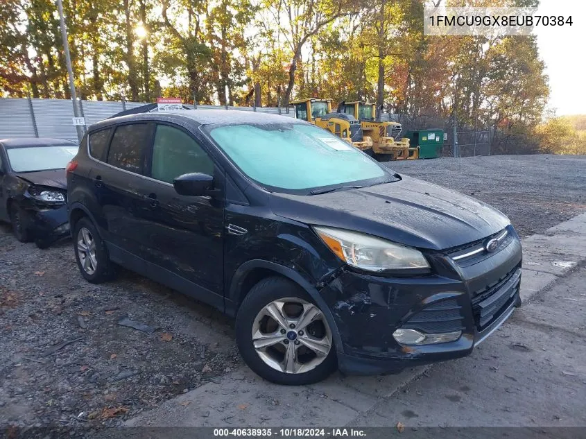 2014 Ford Escape Se VIN: 1FMCU9GX8EUB70384 Lot: 40638935