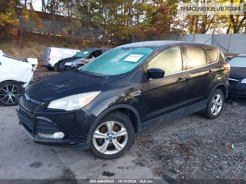 2014 Ford Escape Se VIN: 1FMCU9GX8EUB70384 Lot: 40638935