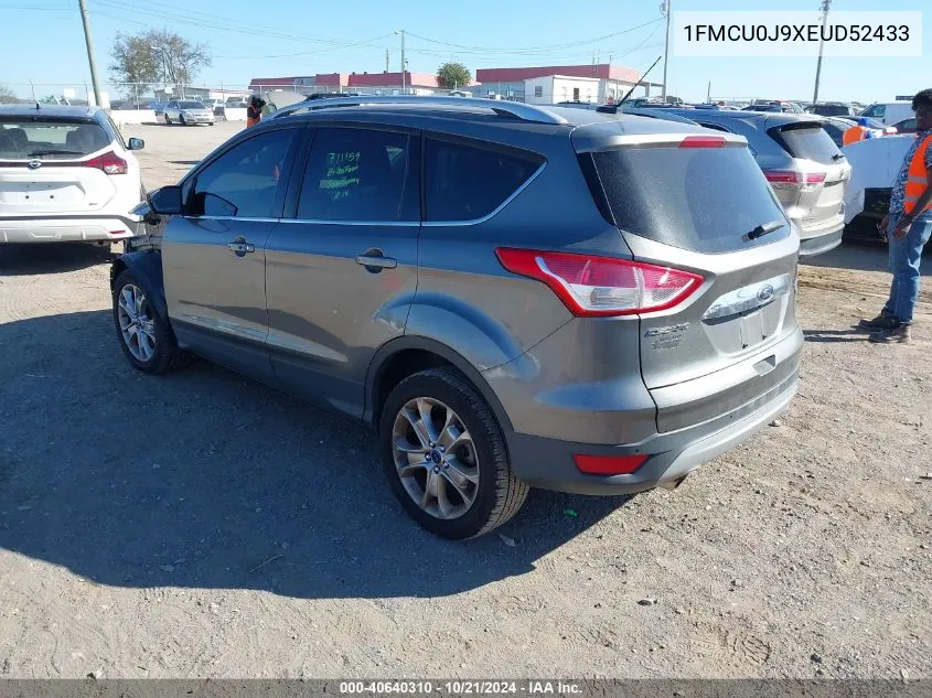 2014 Ford Escape Titanium VIN: 1FMCU0J9XEUD52433 Lot: 40640310