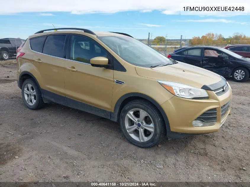 2014 Ford Escape Se VIN: 1FMCU9GXXEUE42448 Lot: 40641158