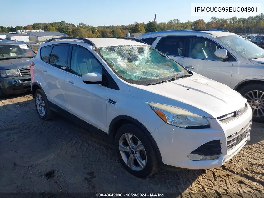 2014 Ford Escape Se VIN: 1FMCU0G99EUC04801 Lot: 40642090