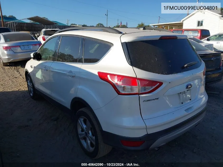 2014 Ford Escape Se VIN: 1FMCU0G99EUC04801 Lot: 40642090