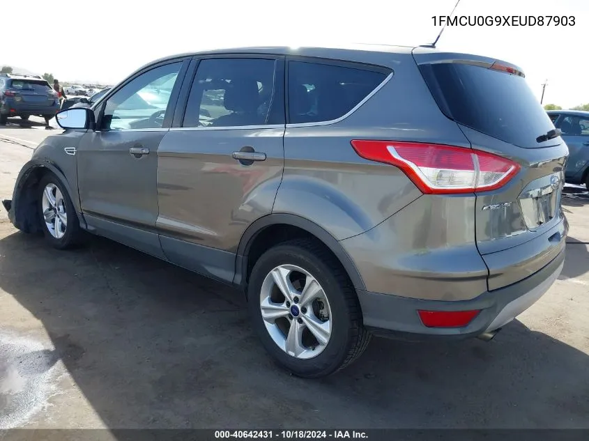 2014 Ford Escape Se VIN: 1FMCU0G9XEUD87903 Lot: 40642431