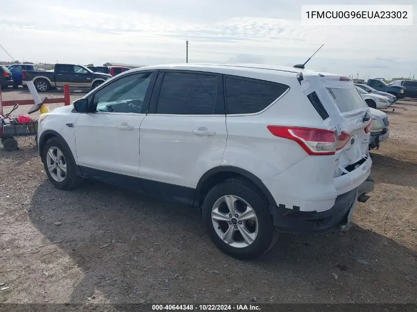 2014 Ford Escape Se VIN: 1FMCU0G96EUA23302 Lot: 40644348