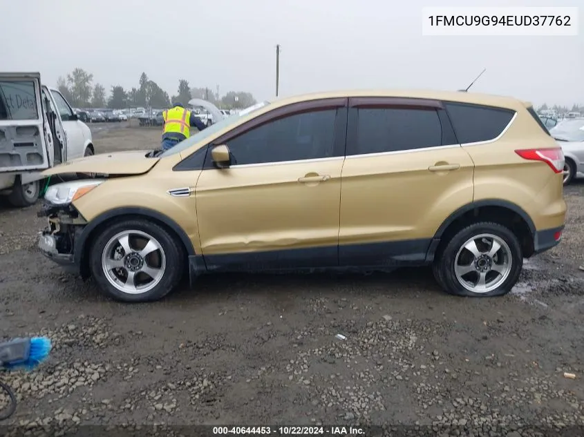 2014 Ford Escape Se VIN: 1FMCU9G94EUD37762 Lot: 40644453