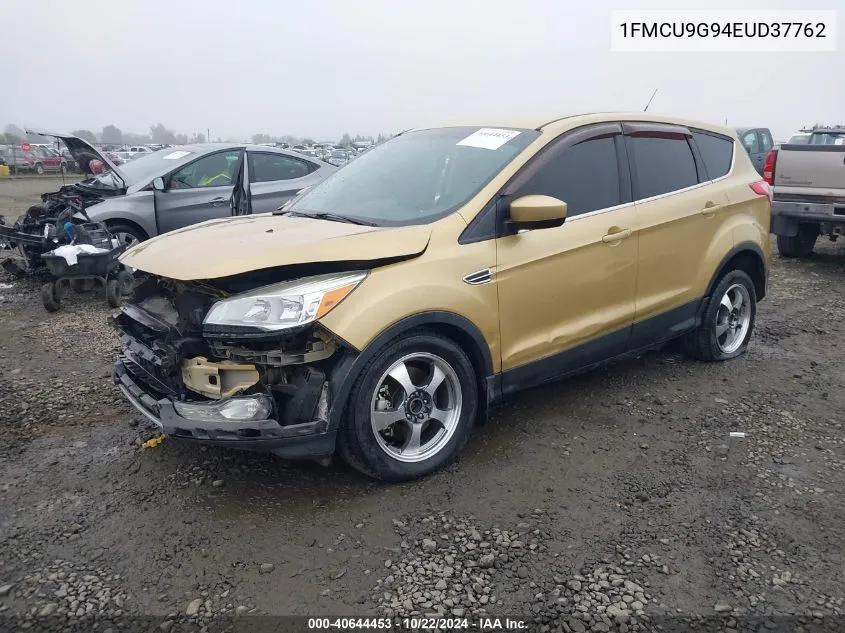 2014 Ford Escape Se VIN: 1FMCU9G94EUD37762 Lot: 40644453