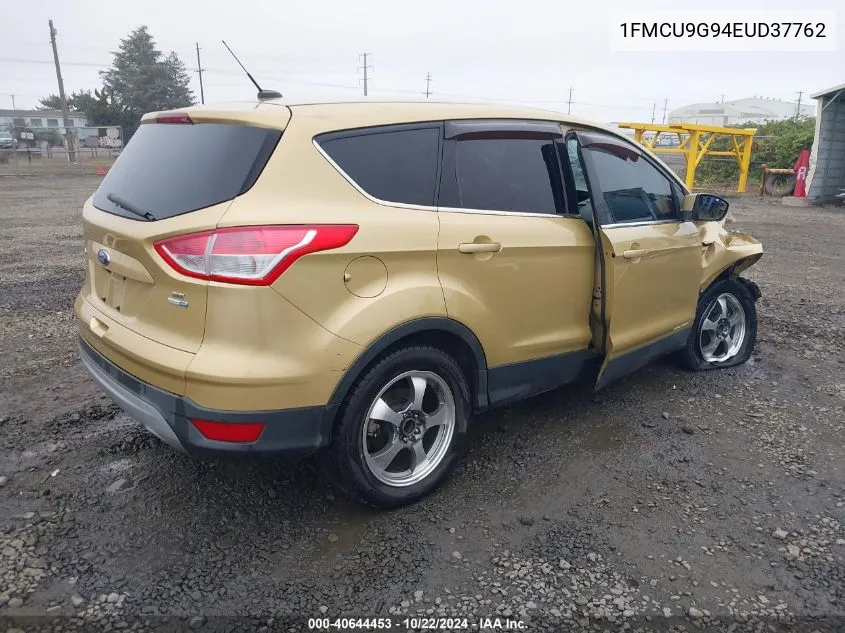 2014 Ford Escape Se VIN: 1FMCU9G94EUD37762 Lot: 40644453