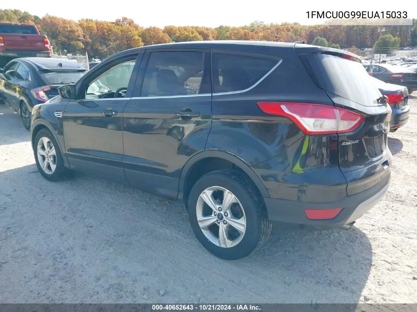 2014 Ford Escape Se VIN: 1FMCU0G99EUA15033 Lot: 40652643