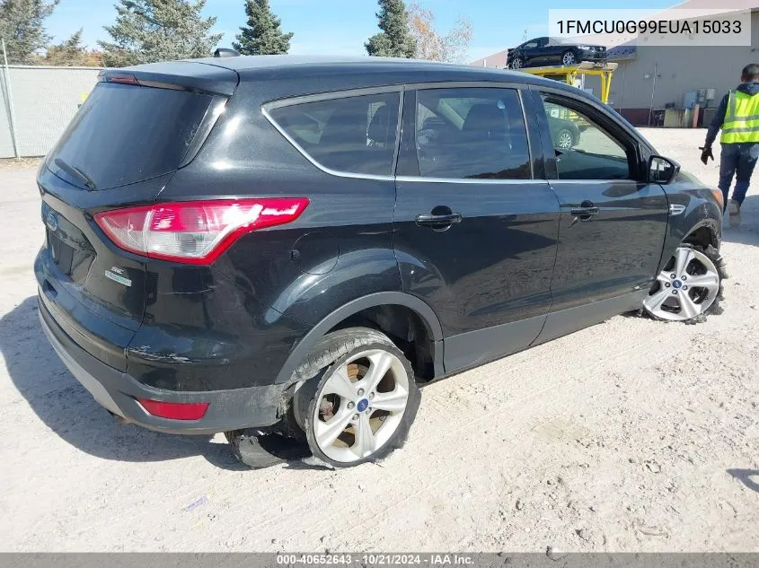 2014 Ford Escape Se VIN: 1FMCU0G99EUA15033 Lot: 40652643