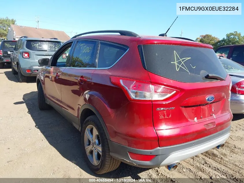 2014 Ford Escape Se VIN: 1FMCU9GX0EUE32284 Lot: 40659494