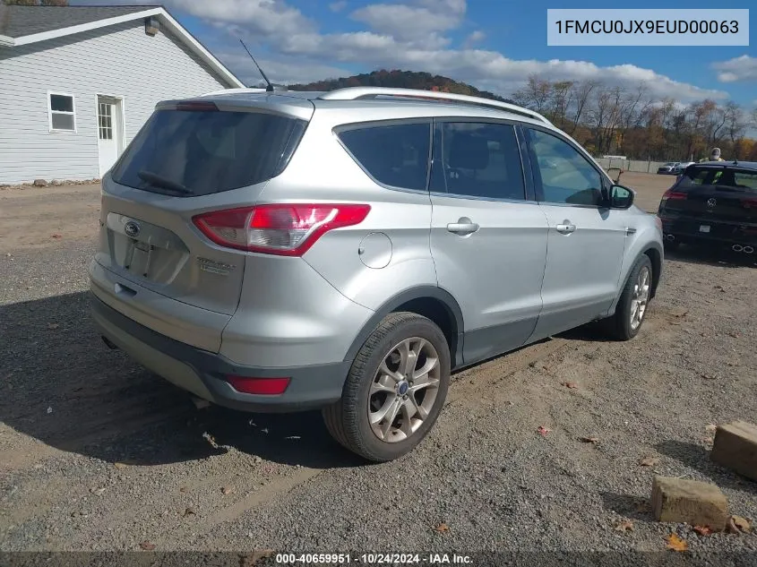 2014 Ford Escape Titanium VIN: 1FMCU0JX9EUD00063 Lot: 40659951