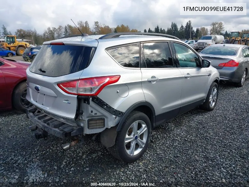 2014 Ford Escape Se VIN: 1FMCU9G99EUE41728 Lot: 40660620