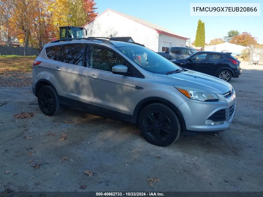 2014 Ford Escape Se VIN: 1FMCU9GX7EUB20866 Lot: 40662733