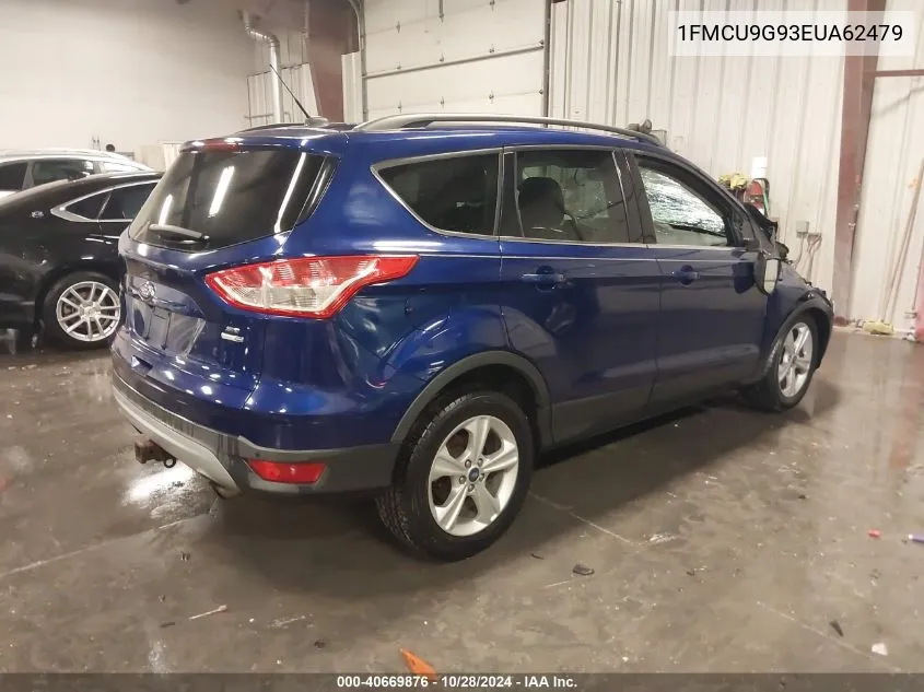 2014 Ford Escape Se VIN: 1FMCU9G93EUA62479 Lot: 40669876