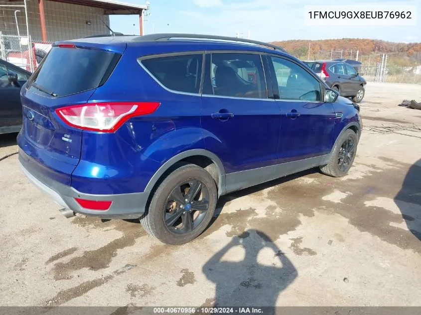 2014 Ford Escape Se VIN: 1FMCU9GX8EUB76962 Lot: 40670956