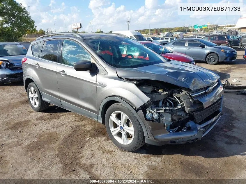 2014 Ford Escape Se VIN: 1FMCU0GX7EUB71733 Lot: 40673884