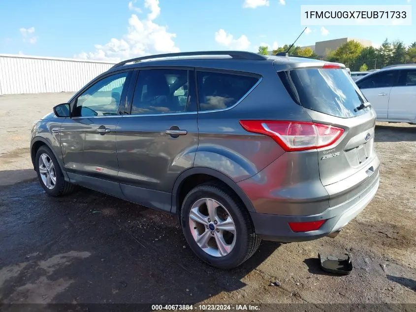 2014 Ford Escape Se VIN: 1FMCU0GX7EUB71733 Lot: 40673884