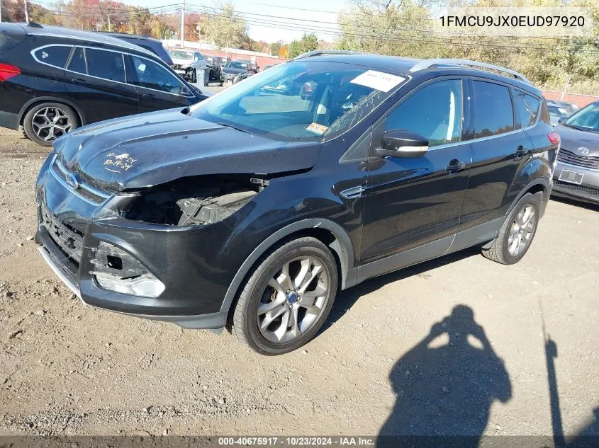 2014 Ford Escape Titanium VIN: 1FMCU9JX0EUD97920 Lot: 40675917