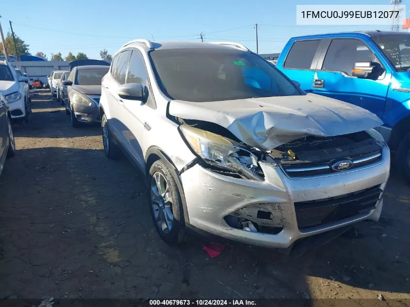 2014 Ford Escape Titanium VIN: 1FMCU0J99EUB12077 Lot: 40679673