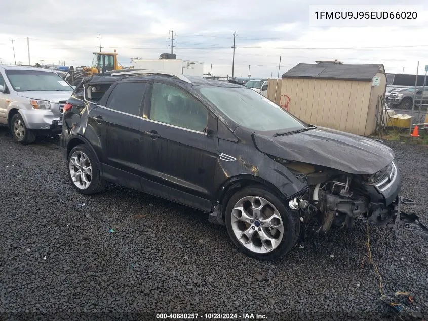 2014 Ford Escape Titanium VIN: 1FMCU9J95EUD66020 Lot: 40680257