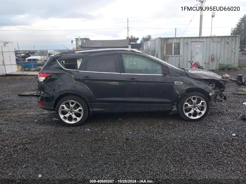 2014 Ford Escape Titanium VIN: 1FMCU9J95EUD66020 Lot: 40680257