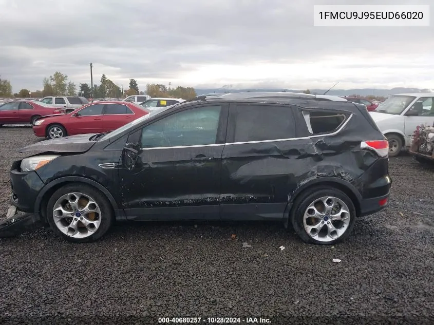 2014 Ford Escape Titanium VIN: 1FMCU9J95EUD66020 Lot: 40680257