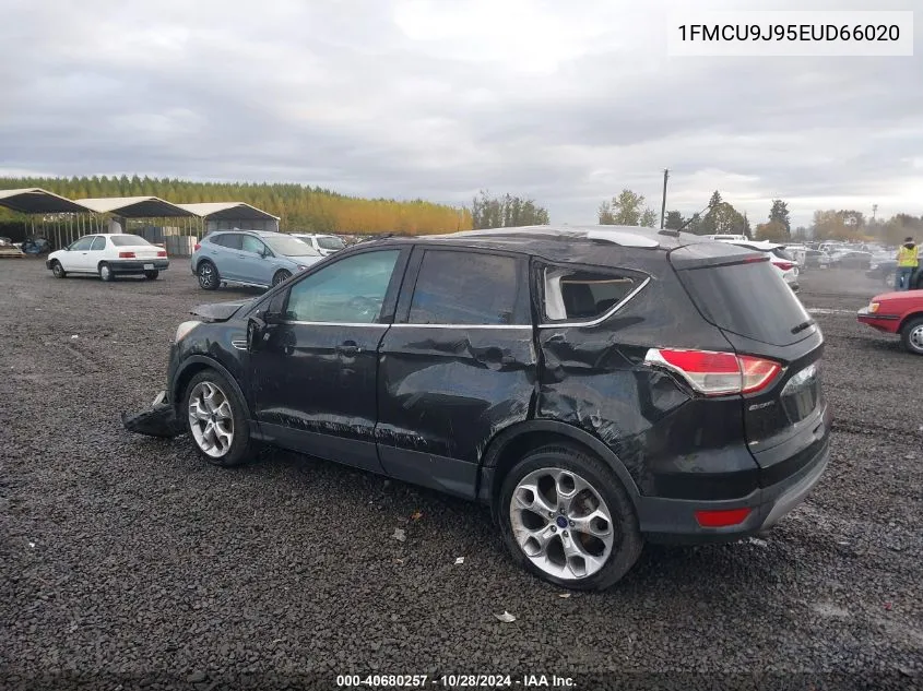 2014 Ford Escape Titanium VIN: 1FMCU9J95EUD66020 Lot: 40680257