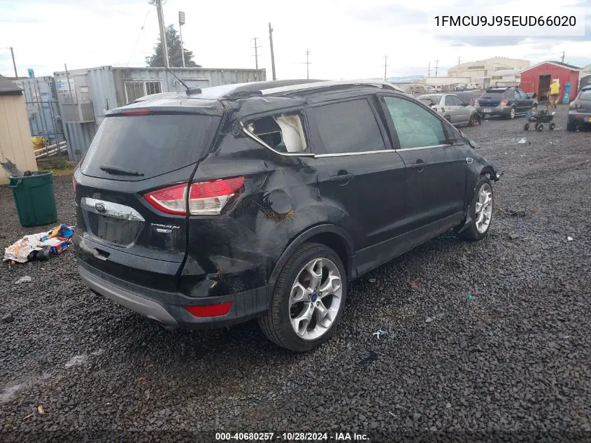 2014 Ford Escape Titanium VIN: 1FMCU9J95EUD66020 Lot: 40680257