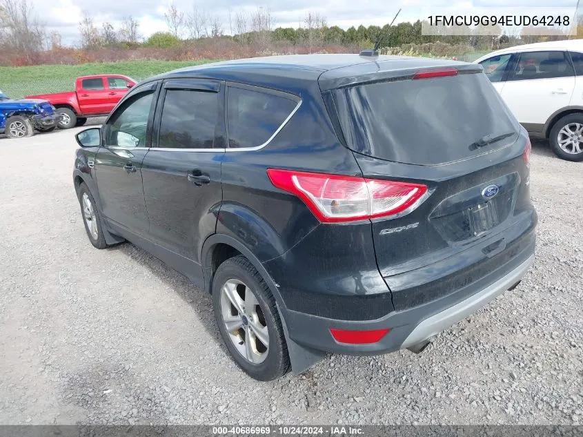 2014 Ford Escape Se VIN: 1FMCU9G94EUD64248 Lot: 40686969