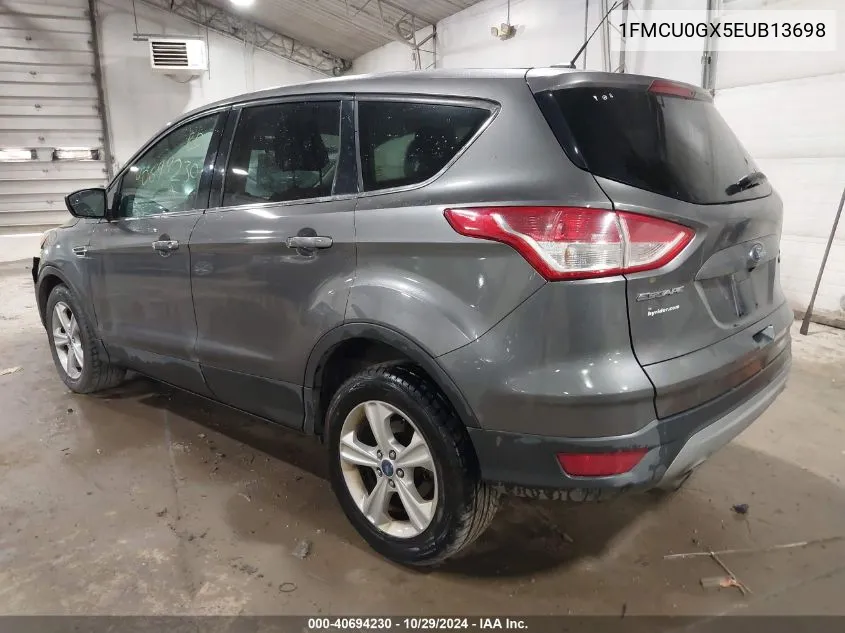 2014 Ford Escape Se VIN: 1FMCU0GX5EUB13698 Lot: 40694230