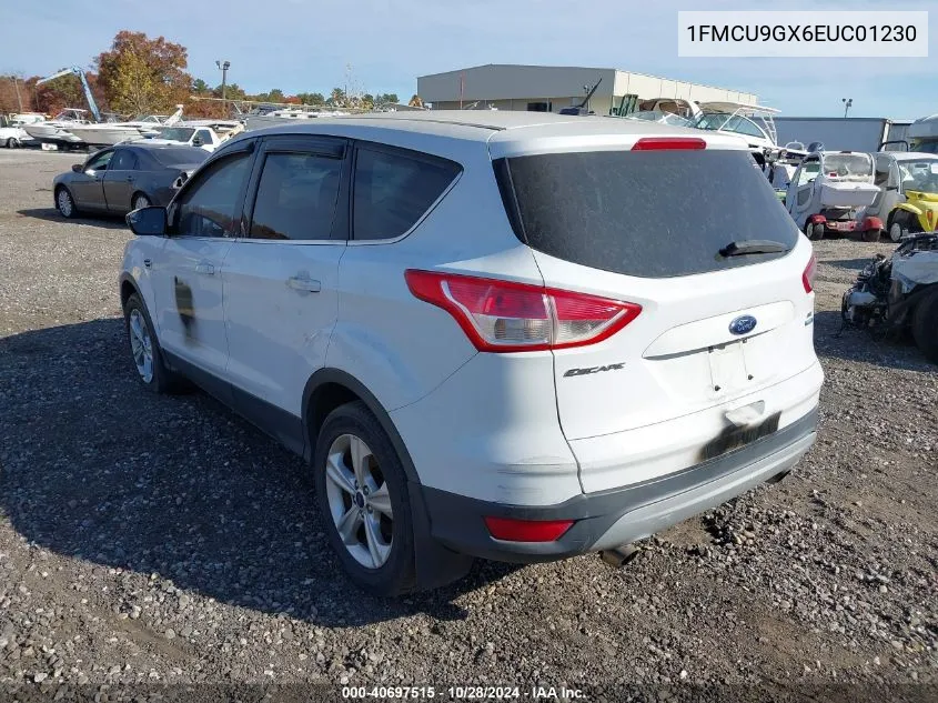 2014 Ford Escape Se VIN: 1FMCU9GX6EUC01230 Lot: 40697515