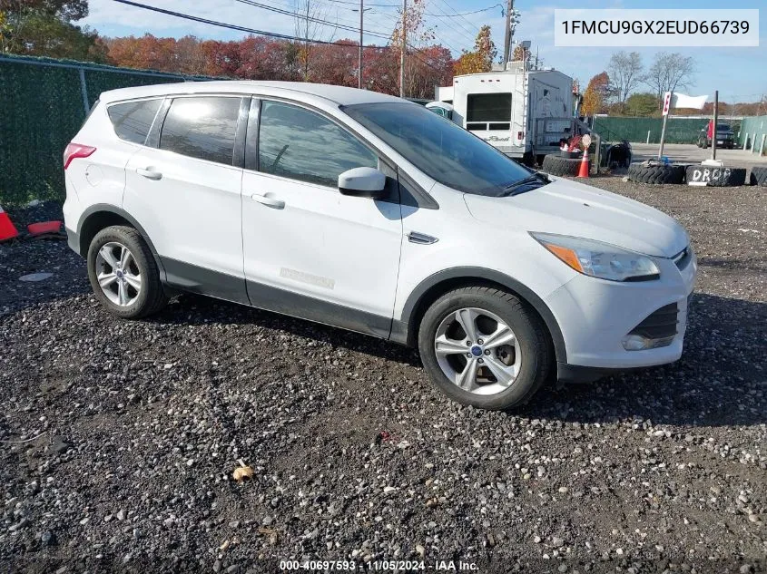 2014 Ford Escape Se VIN: 1FMCU9GX2EUD66739 Lot: 40697593