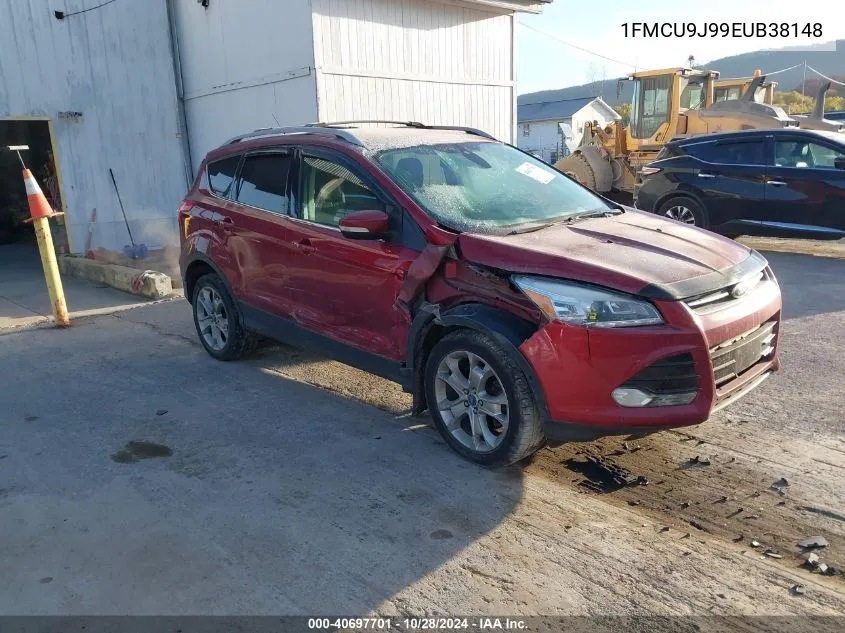 2014 Ford Escape Titanium VIN: 1FMCU9J99EUB38148 Lot: 40697701