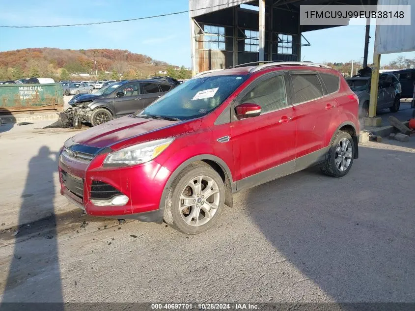 2014 Ford Escape Titanium VIN: 1FMCU9J99EUB38148 Lot: 40697701