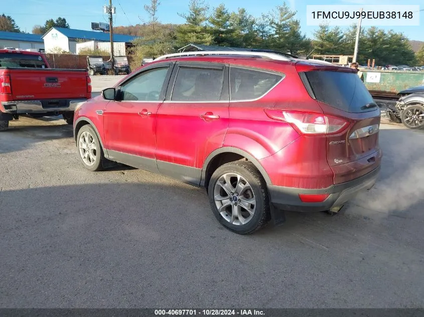 2014 Ford Escape Titanium VIN: 1FMCU9J99EUB38148 Lot: 40697701