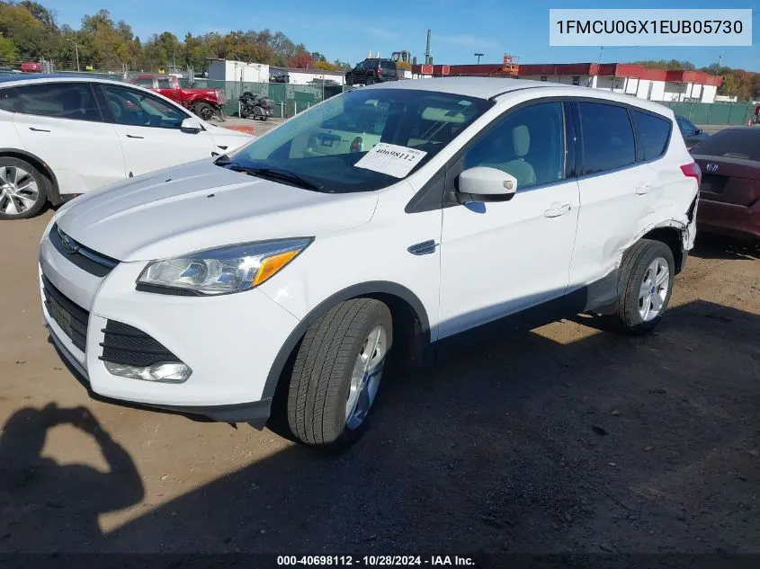 2014 Ford Escape Se VIN: 1FMCU0GX1EUB05730 Lot: 40698112