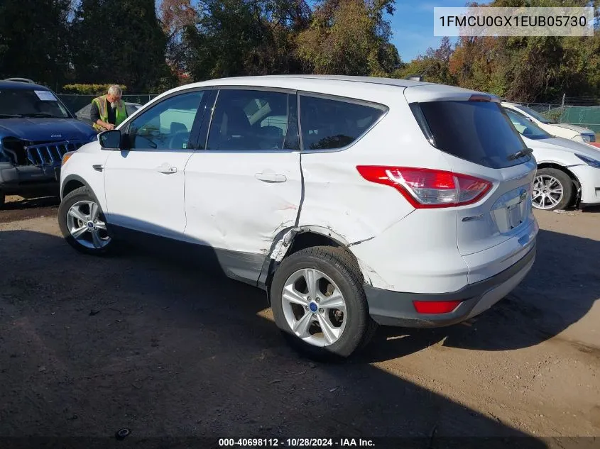 2014 Ford Escape Se VIN: 1FMCU0GX1EUB05730 Lot: 40698112