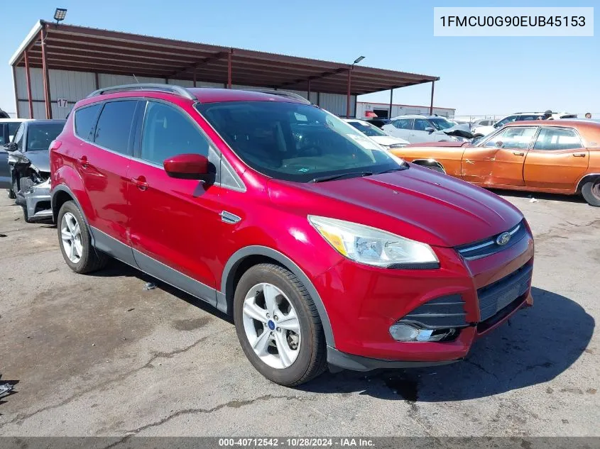 2014 Ford Escape Se VIN: 1FMCU0G90EUB45153 Lot: 40712542